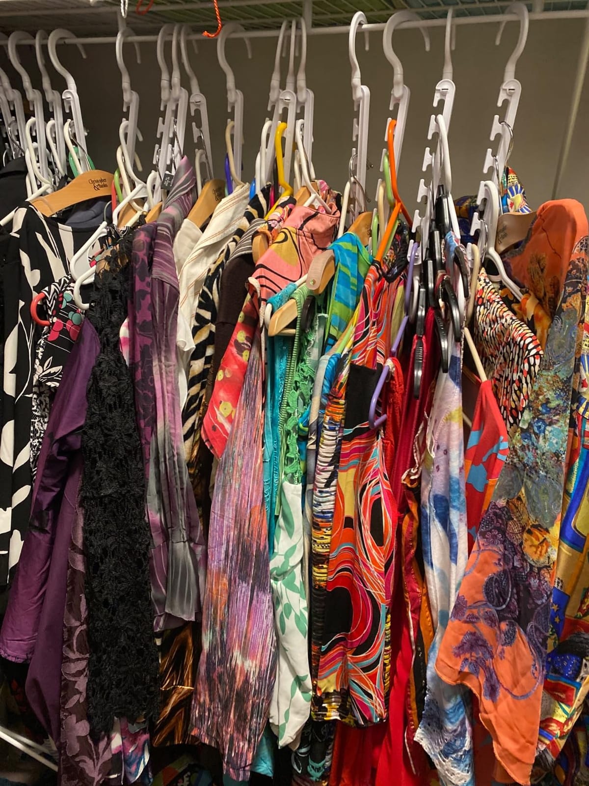 Wonder Hanger Max Space Saving Closet Hangers, 10-Pack, 360° Swivel, Grey customer photo 1