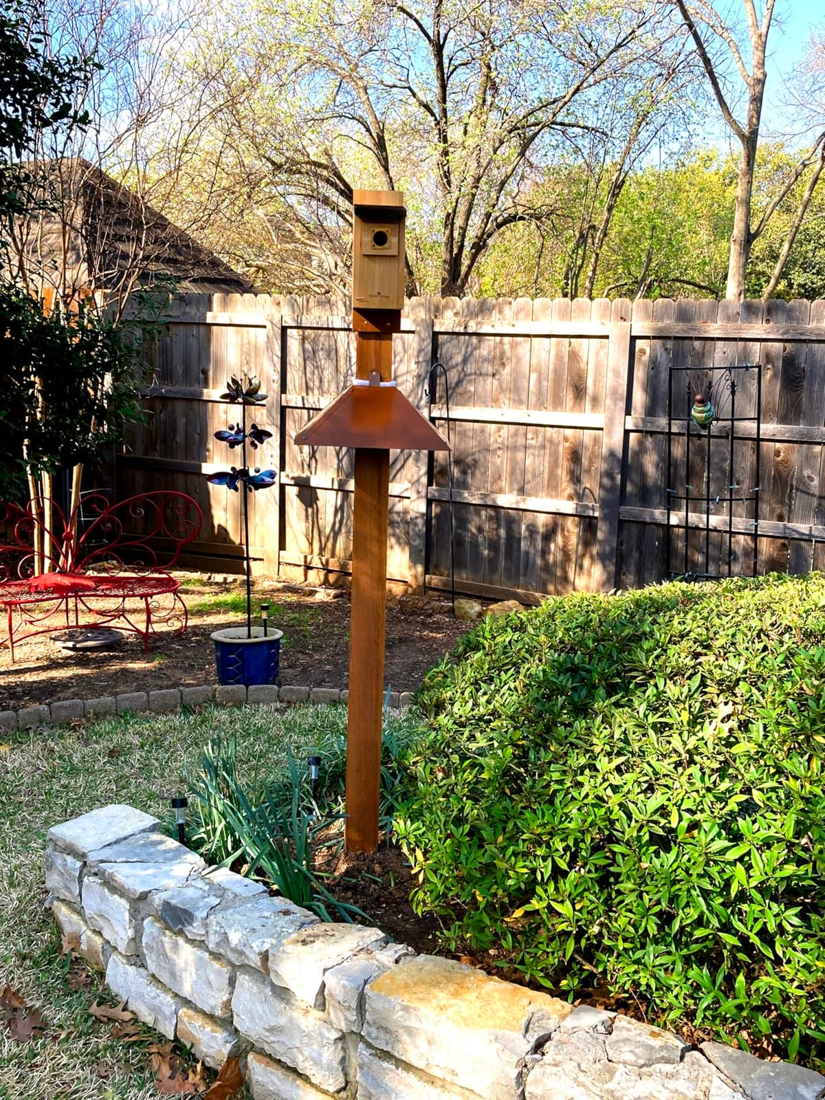 Wild Wings WWCH3 Cedar Blue Bird Box House customer photo 1