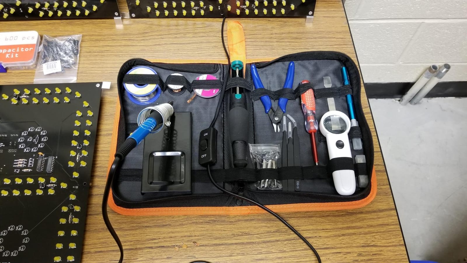 HANDSKIT 90W Soldering Iron Kit for Electronics, Adjustable Temp 180-480℃ customer photo 1