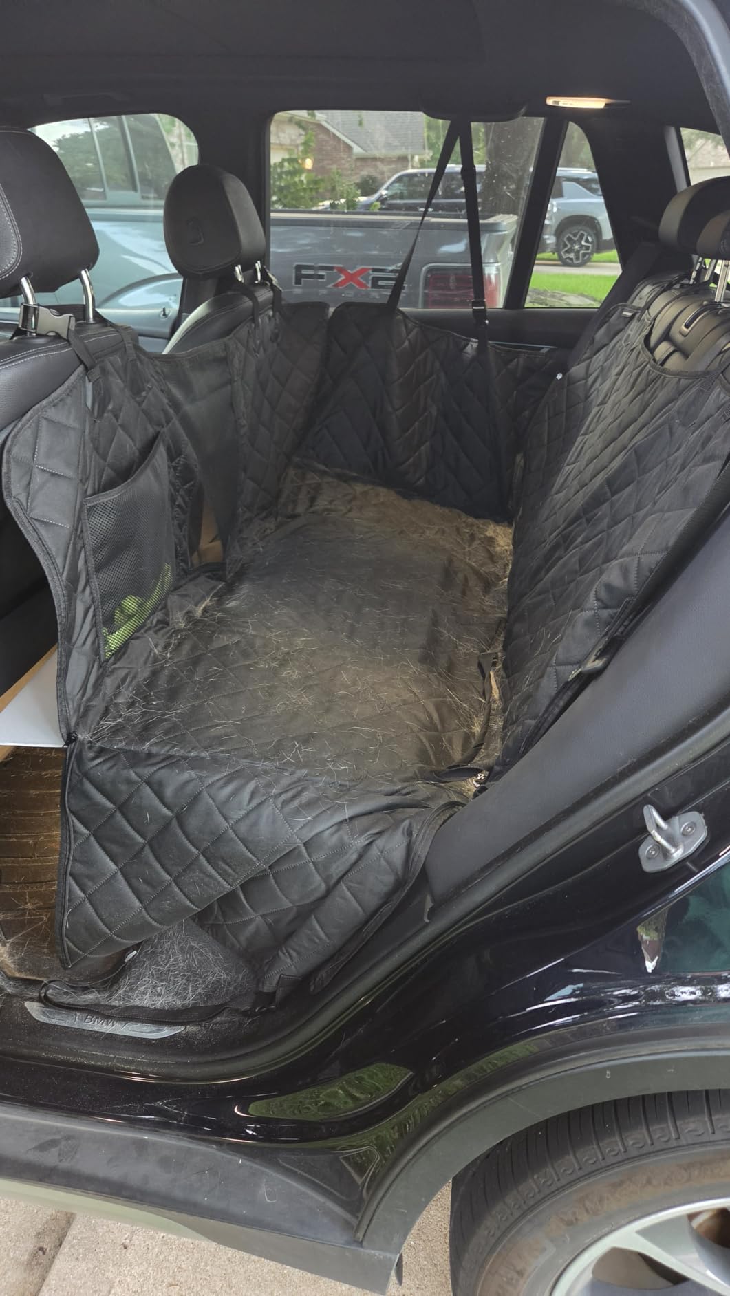 URPOWER Dog Car Seat Cover for Back Seat, 100% Waterproof Hammock for Car customer photo 2