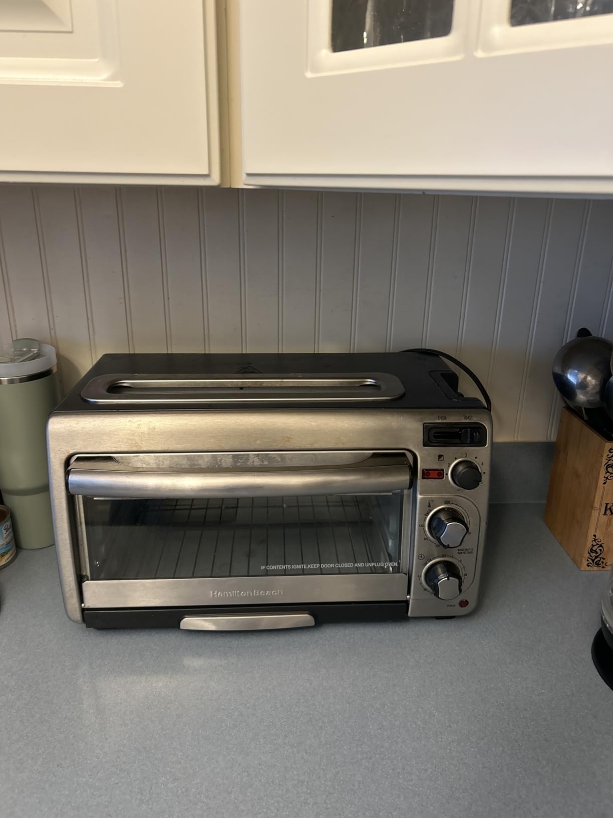 Hamilton Beach 2-in-1 Countertop Toaster Oven and Long Slot 2 Slice Toaster customer photo 1