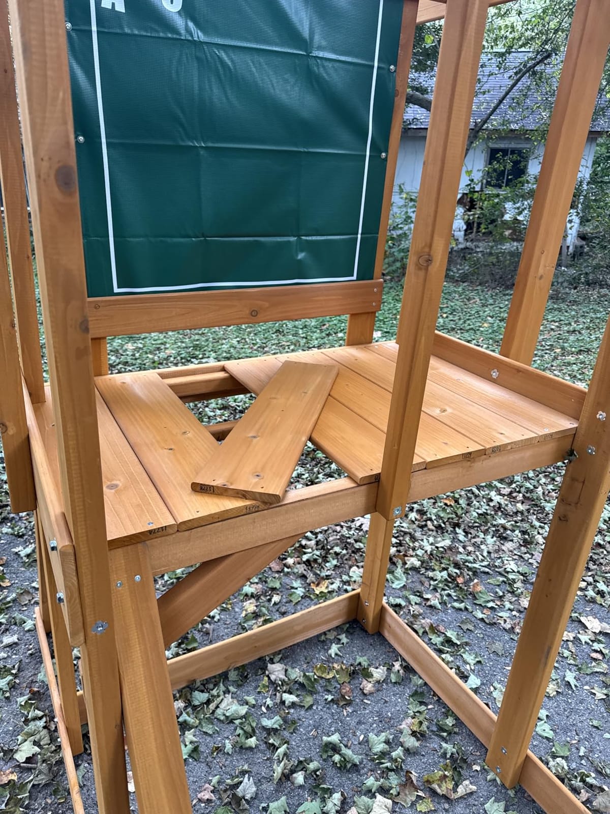 KidKraft Appleton Wooden Swing Set, (Amazon Exclusive) customer photo 1
