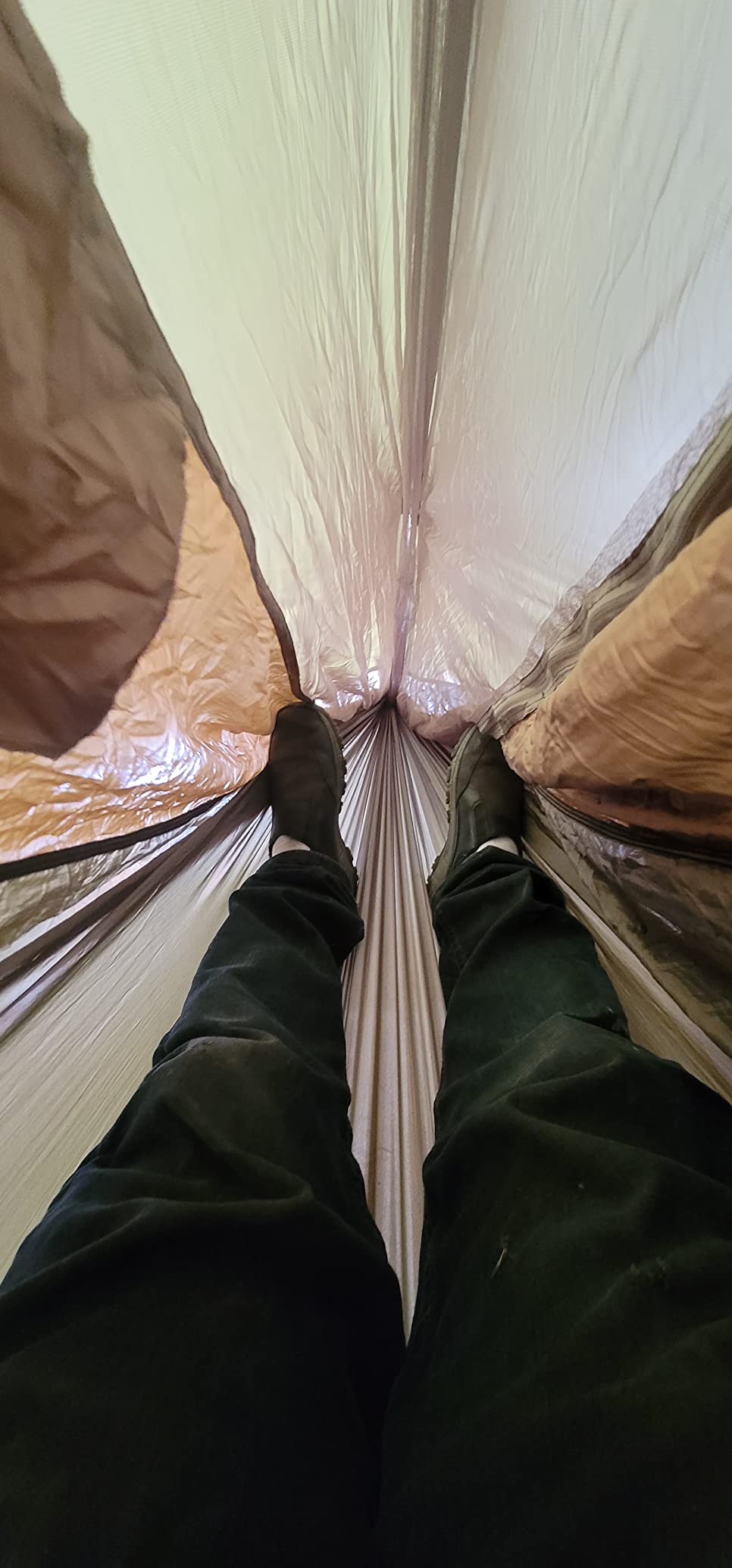 Sunyear Camping Hammock, Portable Single & Double Hammock with Net, 2 Person Hammock Tent with 2 * 10ft Straps, Best for Outdoor Hiking Survival Travel customer photo 1
