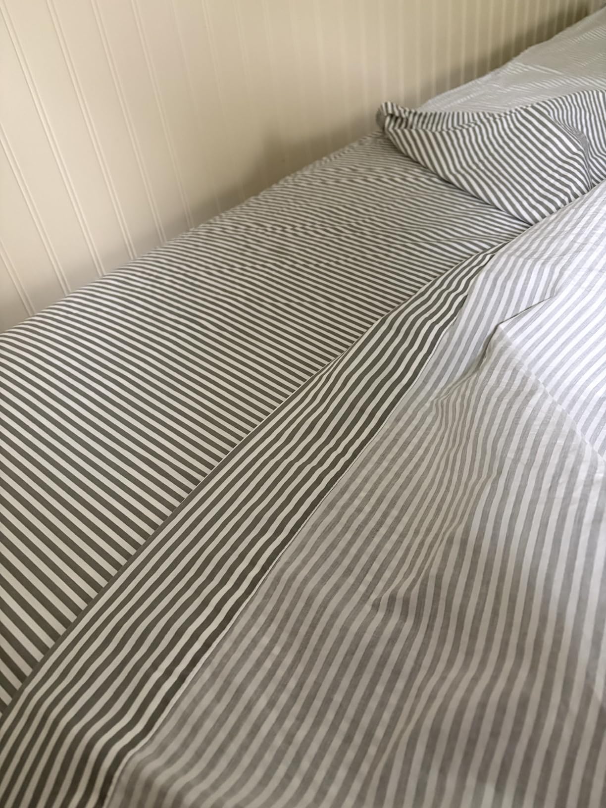 Feather & Stitch 100% Cotton Percale 300 Thread Count Queen 4 Pc Sheet Set customer photo 1