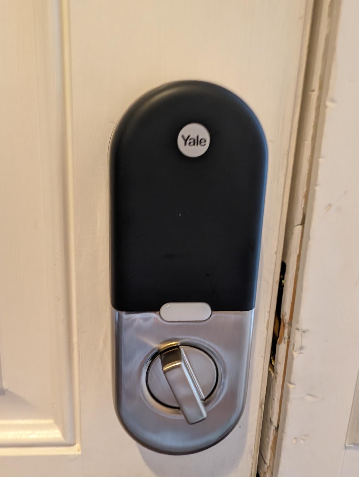 Google Nest x Yale Lock - Tamper-Proof Smart Lock for Keyless Entry - Keypad Deadbolt Lock for Front Door - Satin Nickel customer photo 1