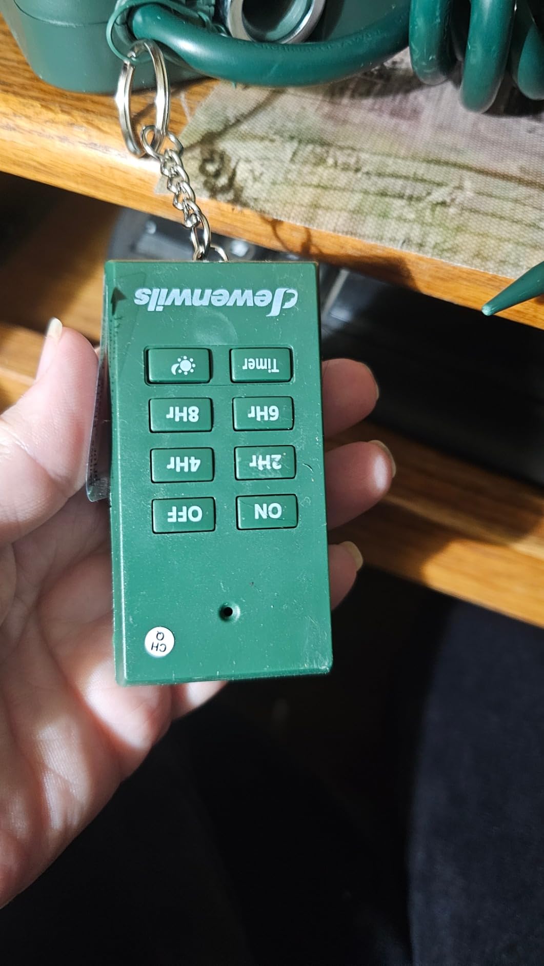 DEWENWILS Outdoor Power Stake Timer with Remote Control, Dusk to Dawn Timer customer photo 1