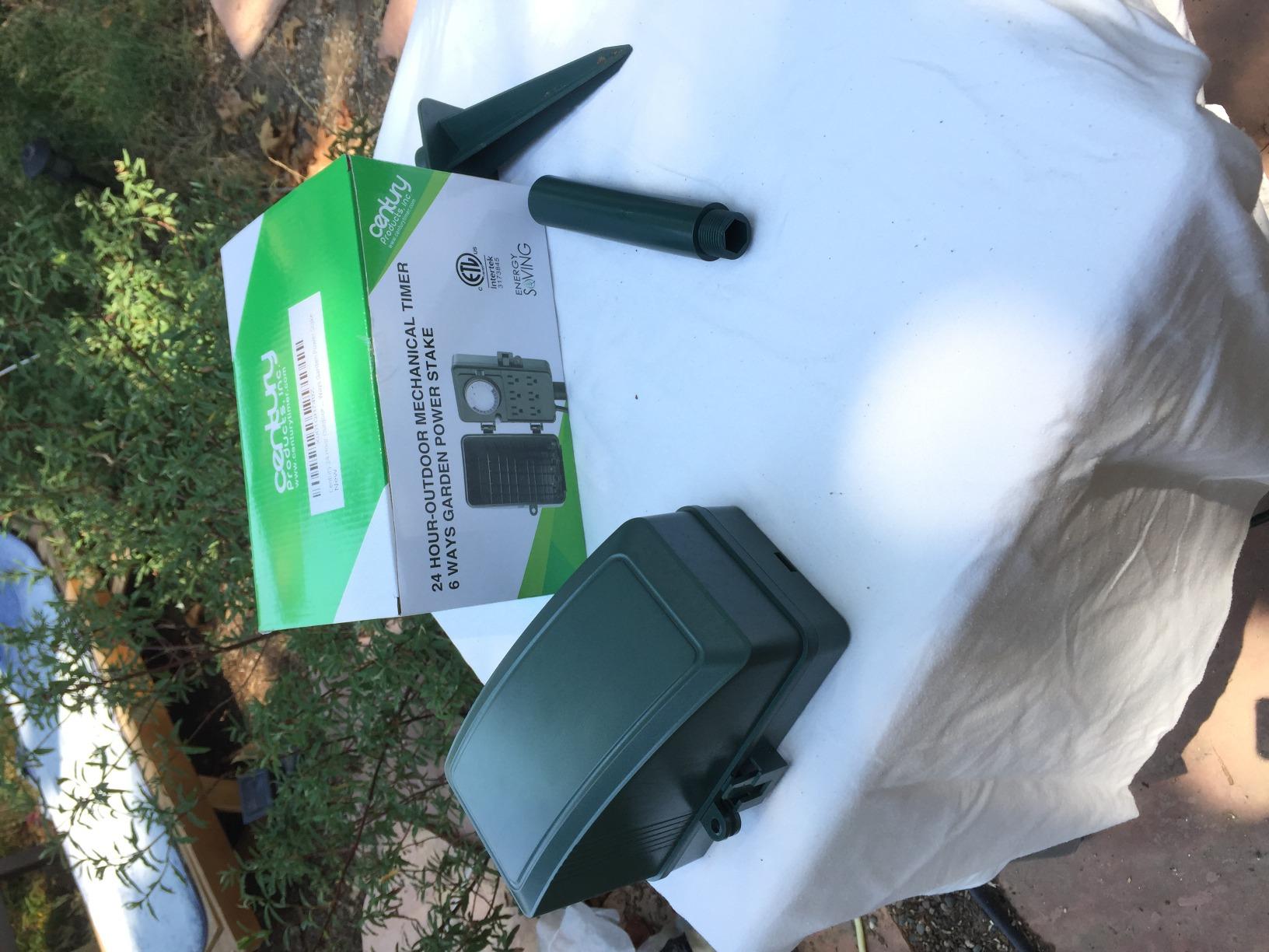 BN-LINK Outdoor Power Stake Timer, 24-Hour Mechanical Timer, 6 Outlets customer photo 1