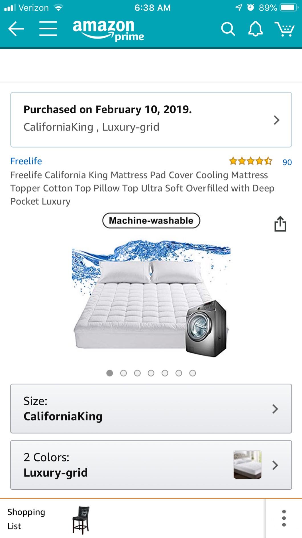 COOL GEL Chill Memory Foam 14-Inch Mattress with 2 Pillows, CertiPUR-US Certified, Mattress in a Box, King, White customer photo 1