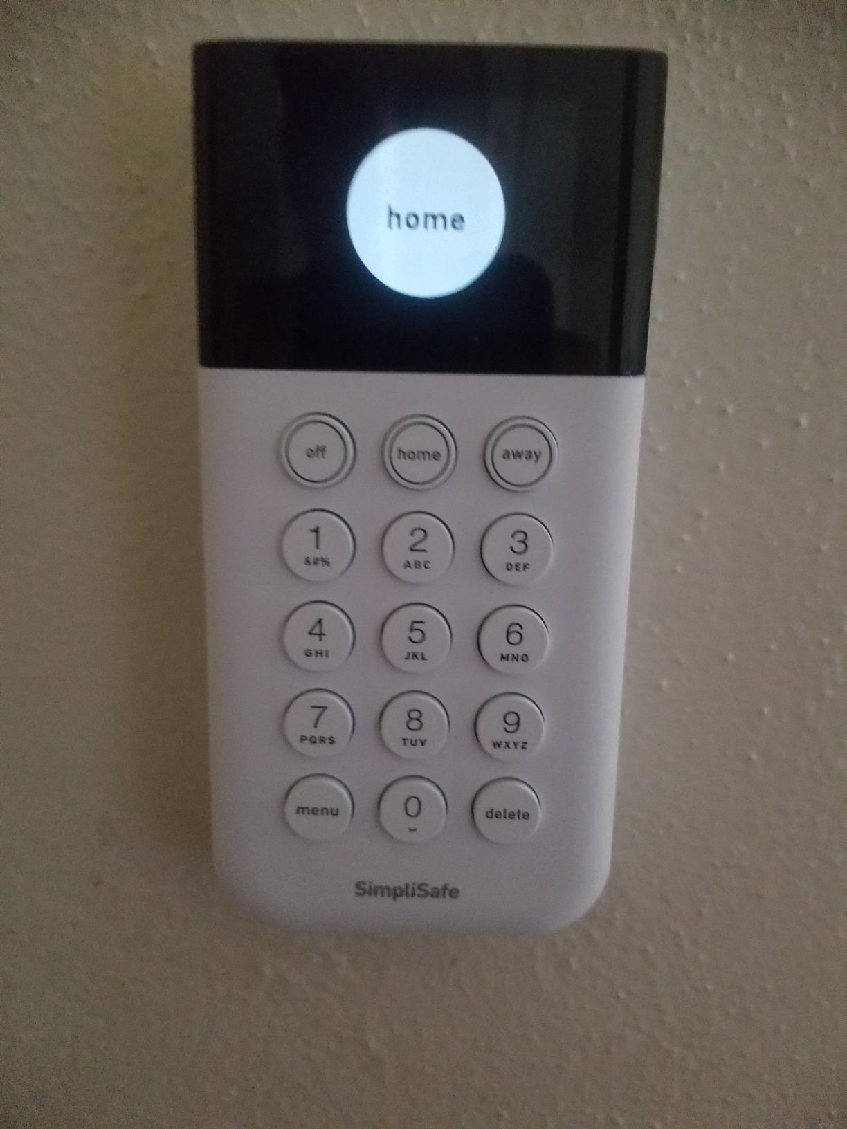 SimpliSafe 8 Piece Wireless Home Security System - Optional 24/7 Professional Monitoring - No Contract - Compatible with Alexa and Google Assistant , White customer photo 2