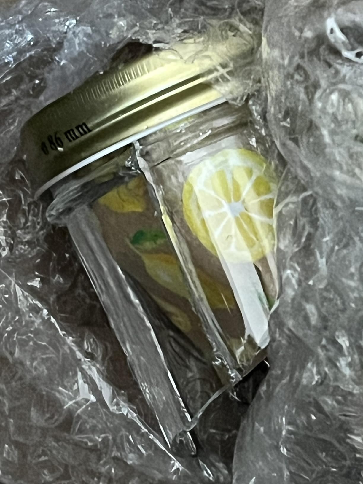 Bormioli Rocco Quattro Stagioni set of 4 Clear Airtight Mason Jars, 6.75 Oz. Made from BPA Free Durable Glass, Made In Italy. customer photo 1