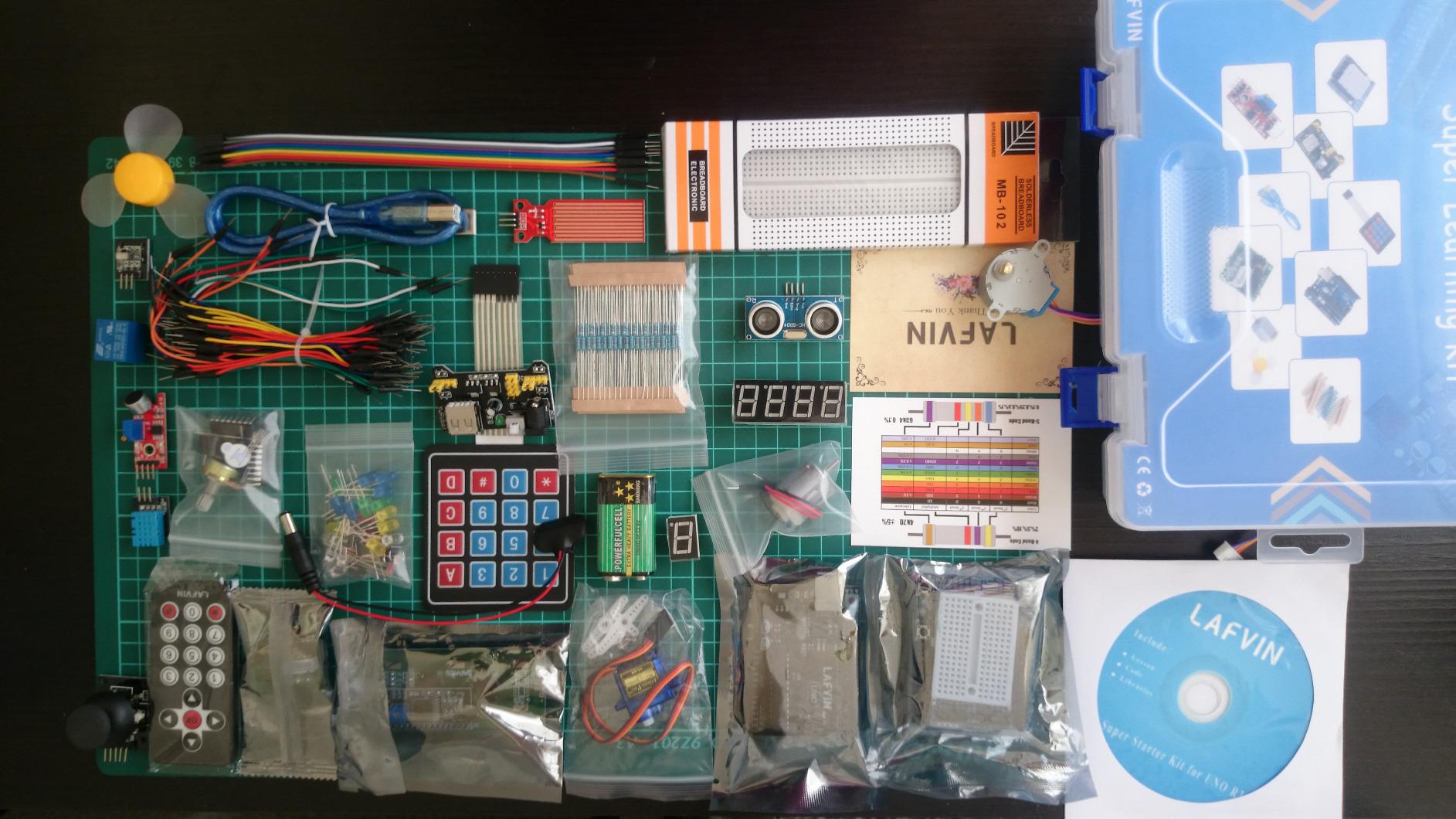 LAFVIN Project Super Starter Kit for R3 Mega2560 Mega328 Nano with Tutorial Compatible with Arduino IDE customer photo 1