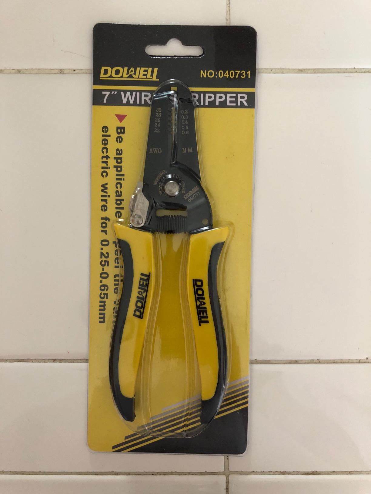 DOWELL Wire Stripper, 22-30 AWG Wire Cutter, Stripping Tool customer photo 2