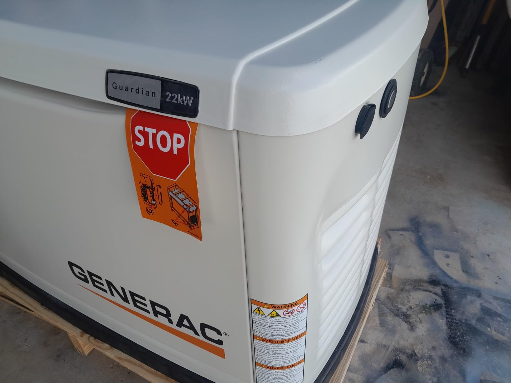 Generac Guardian 22kW Home Generator, Transfer Switch & WiFi Monitoring customer photo 1