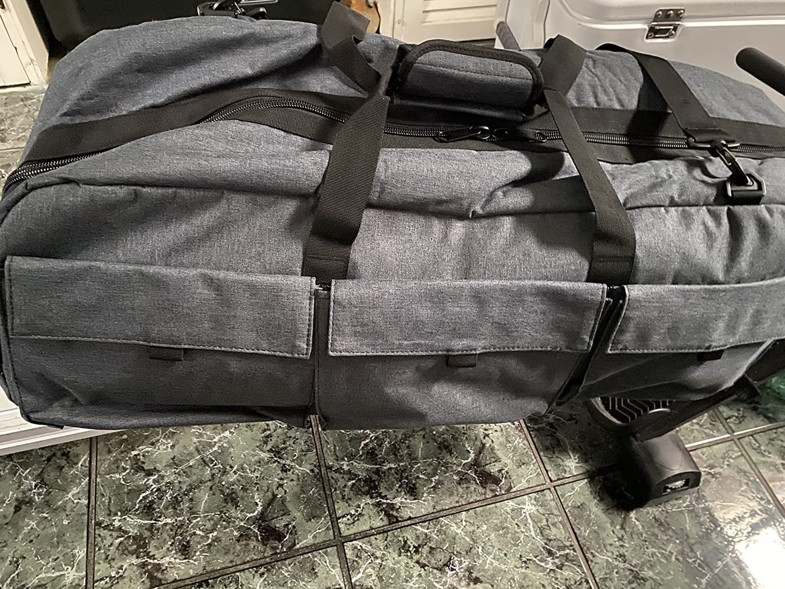 Multipurpose Telescope Bag – Shock-Absorbent Telescope Carrying Case with Adjustable Shoulder Strap and Extra Storage – Water Repellent (30 Inches) - Compatible with Celestron Telescope customer photo 1