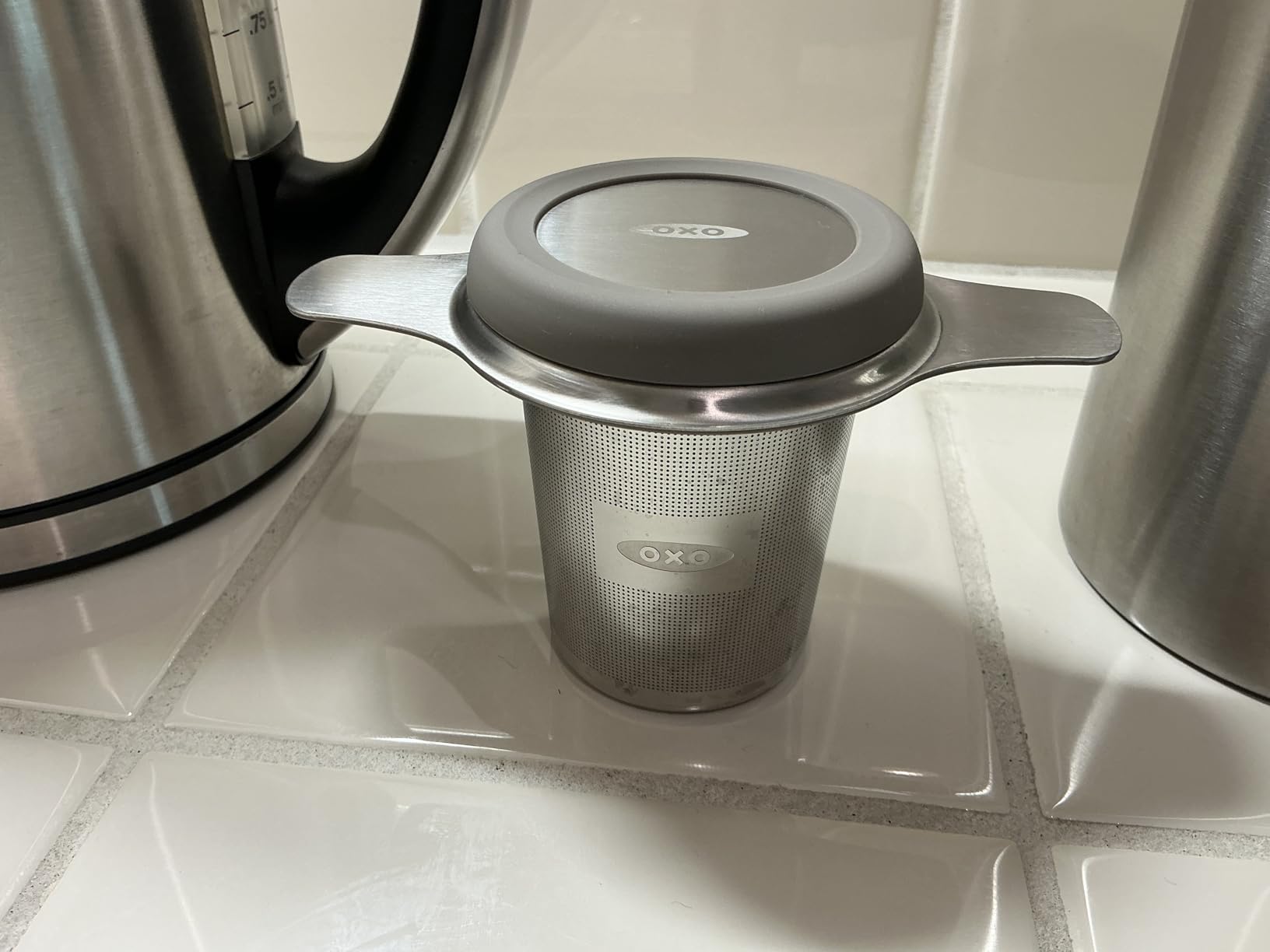 OXO Brew Tea Strainer Basket - Fine Mesh, Stainless Steel customer photo 2