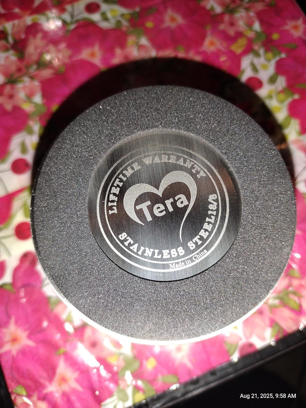 Tera 18/8 Stainless Steel Mortar and Pestle with Brush,Pill Crusher,Spice Grinder,Herb Bowl,Pesto Powder customer photo 1