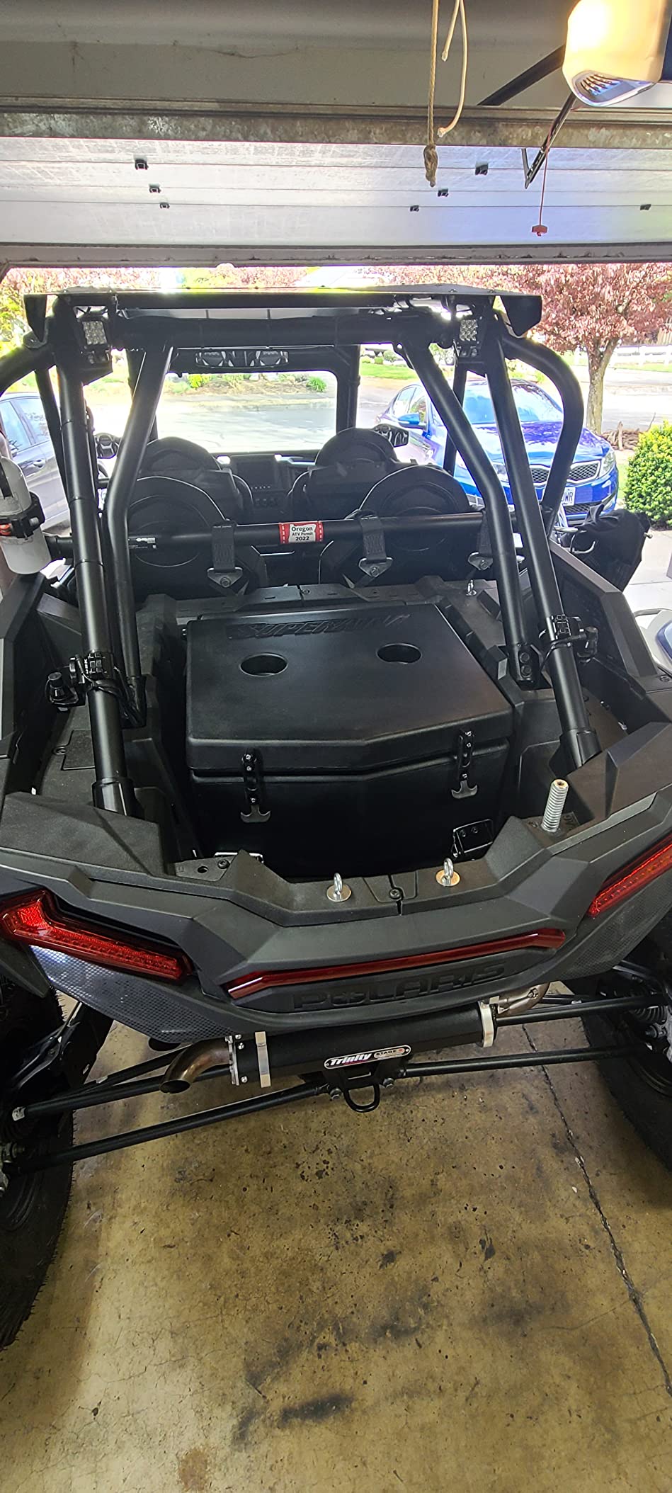 SuperATV RZR Cooler/Cargo Box for Polaris RZR Models | Insulated to Keep Drinks Cold | Holds 30 Liters | Built in Drain Plug | Sealed Lid customer photo 2