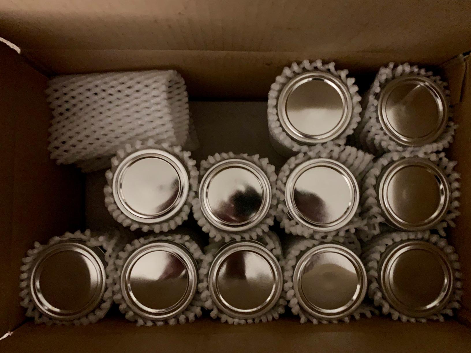VERONES 15 PACK Mason Jars 12 OZ, Canning Jars Jelly Jars With Regular Lids customer photo 1