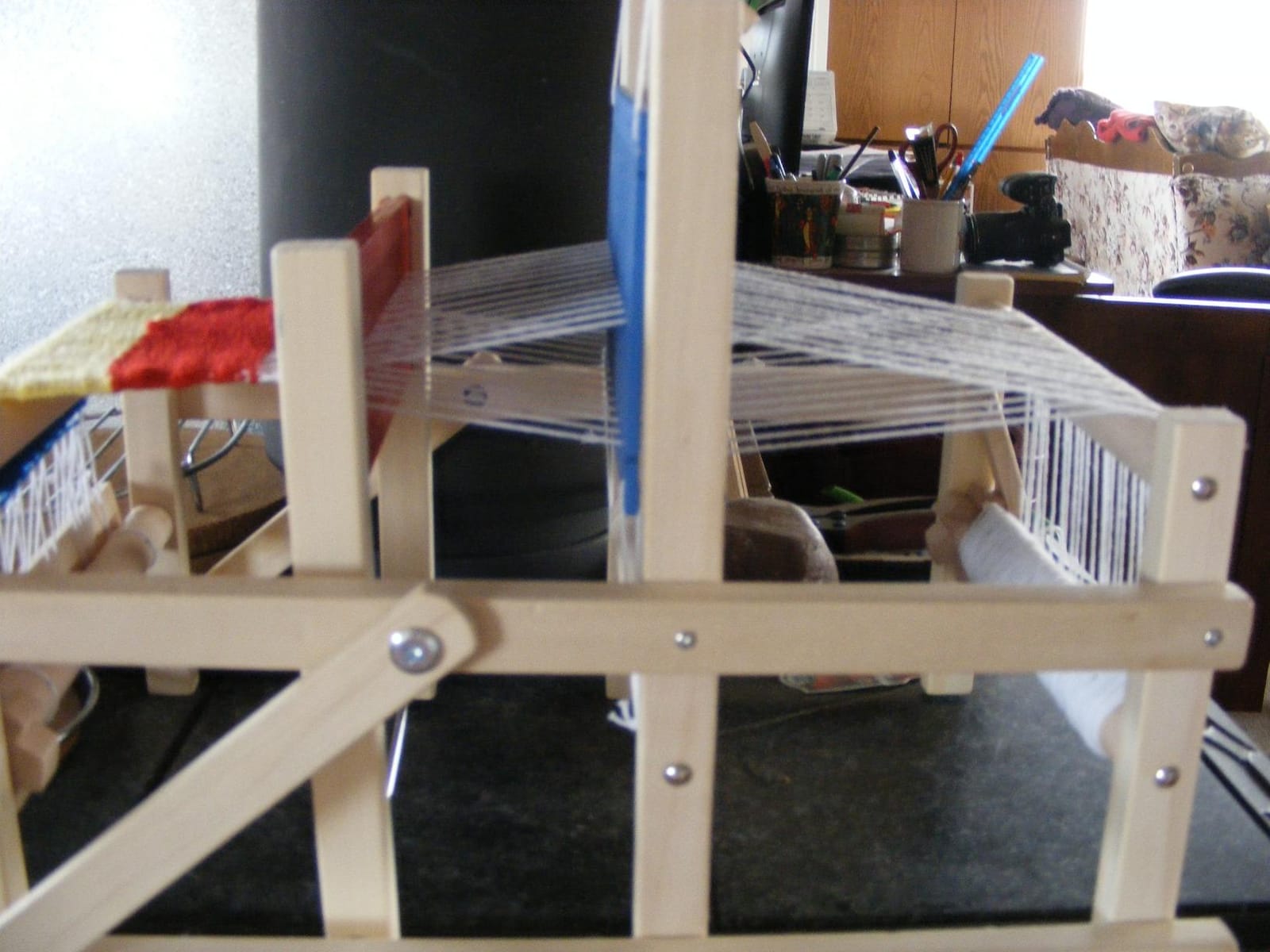 LAVIEVERT Wooden Multi-Craft Weaving Loom DIY Hand-Knitting Weaving Machine Intellectual Toys for Kids customer photo 2