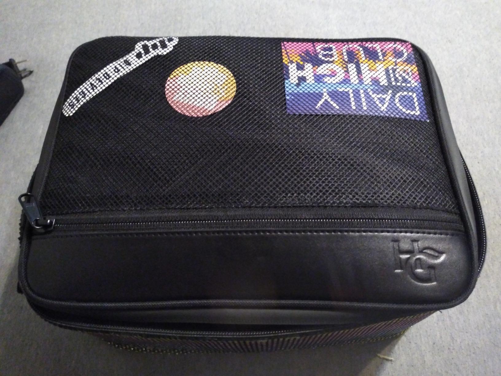 Herb Guard XL Smell Proof Bag & Airtight Case with Combination Lock (Container Holds Up to 5 Ounces) - Includes YKK Zippers, 250ml / Half oz Smell Proof Jar, Built in Tray & Travel Bags (Black) customer photo 1