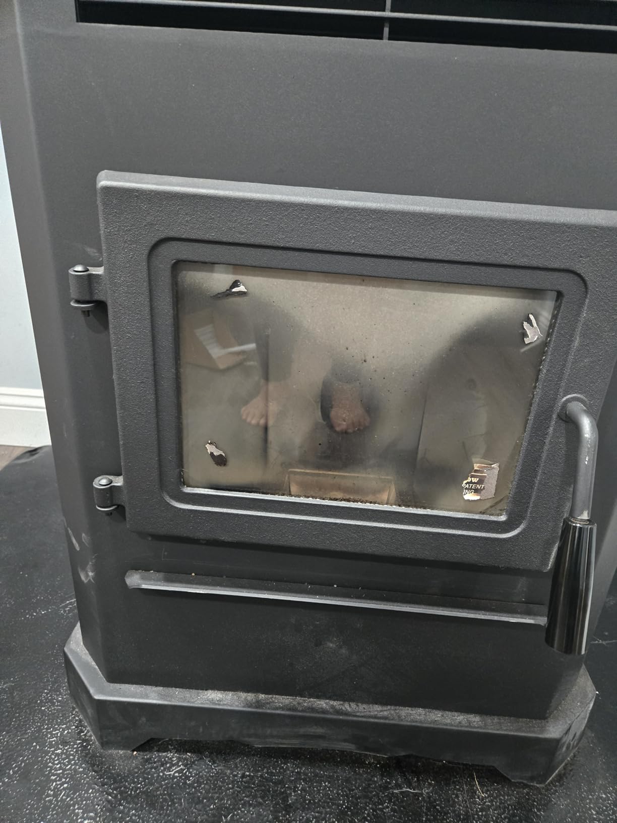 Cleveland Iron Works Large Pellet Stove - 130lb Hopper customer photo 2