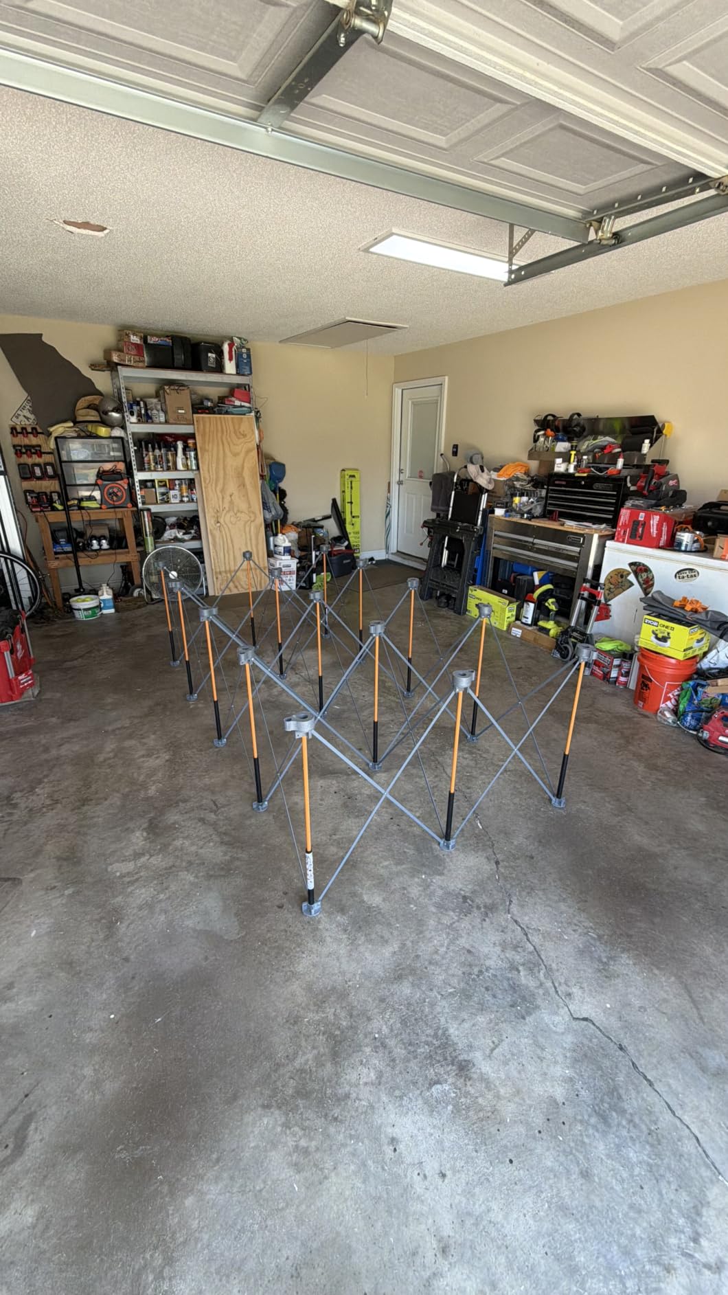 BORA Centipede Folding Work Table 4x8 ft Portable Workbench for Garage | 30