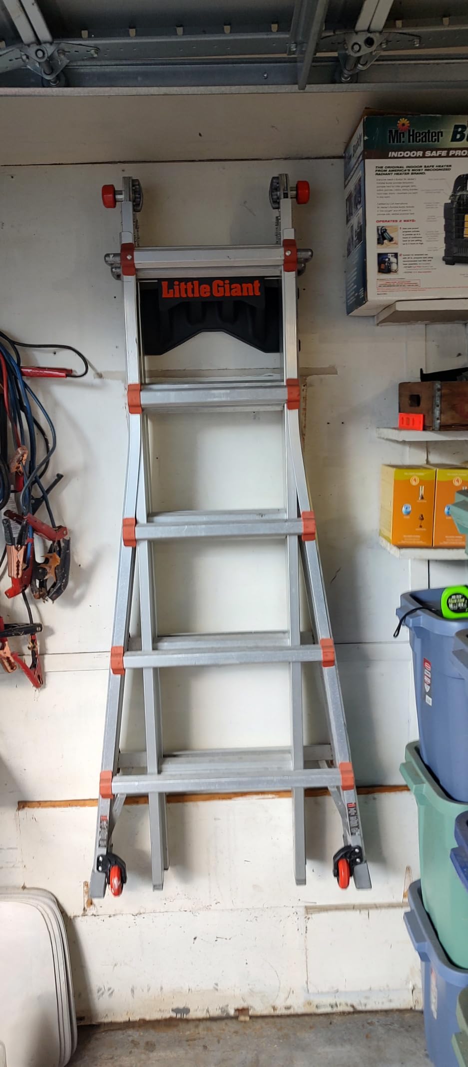 Little Giant Ladder Rack Wall-Mount Ladder Storage Accessory, 15097 customer photo 1