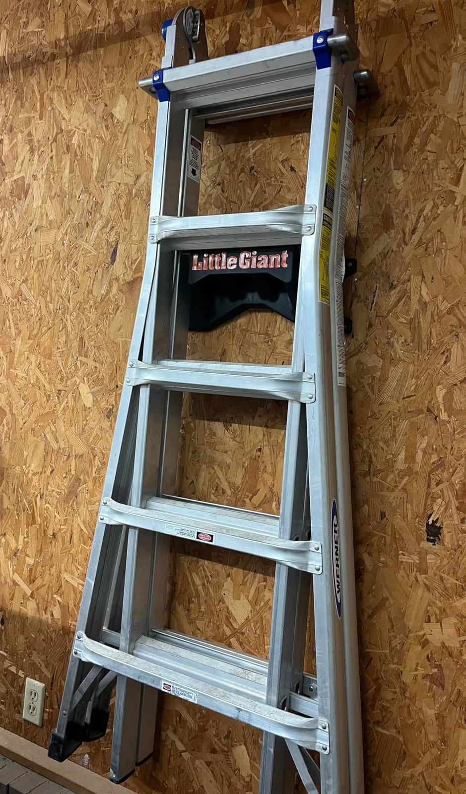 Little Giant Ladder Rack Wall-Mount Ladder Storage Accessory, 15097 customer photo 2