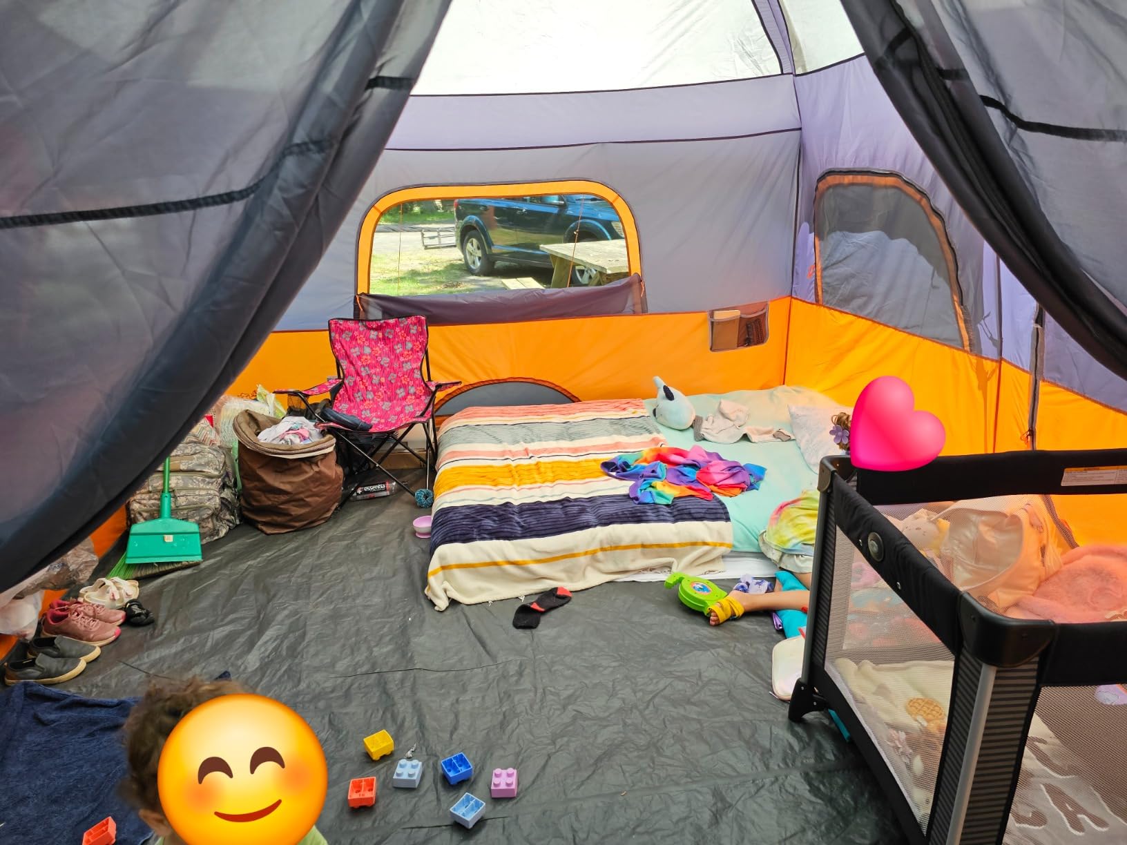CORE Tent for Family Camping | 10 Person / 11 Person / 12 Person Large Multi Room Cabin Tents for Car Camping & Outdoor Adventures customer photo 1