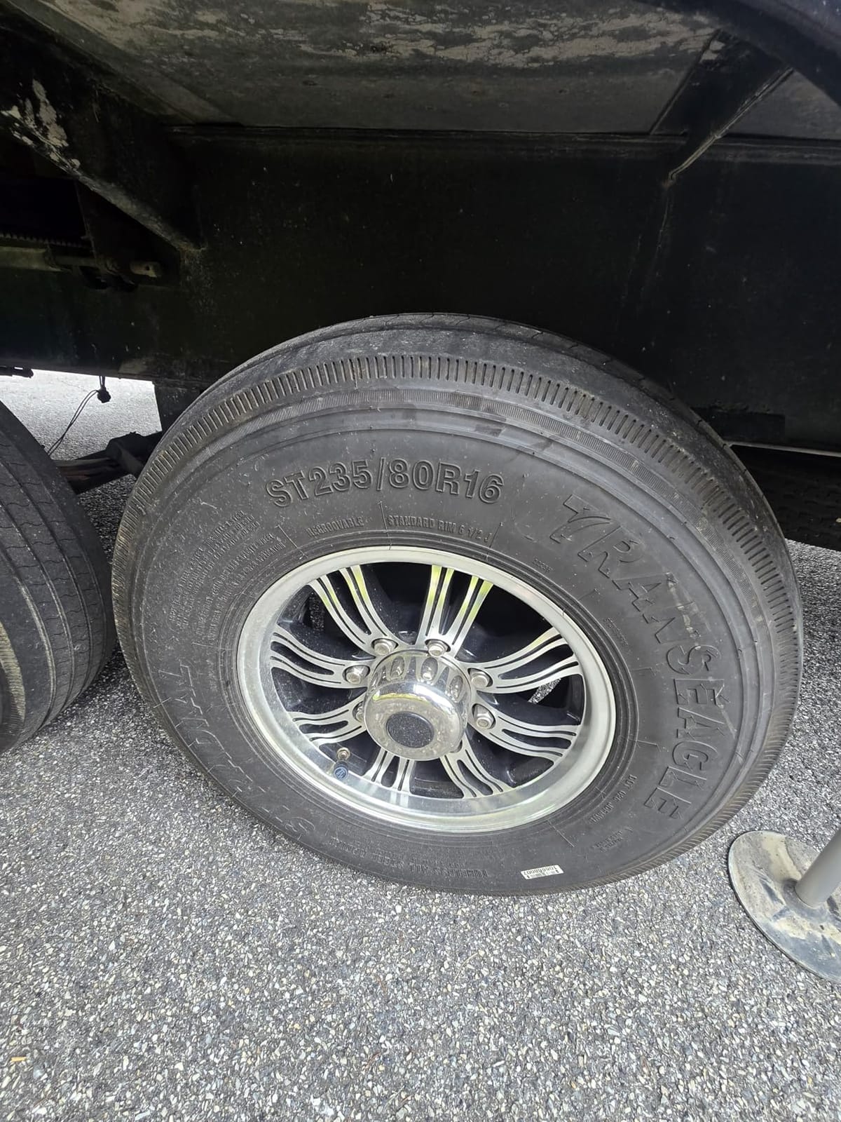 Transeagle ST Radial All Steel Heavy Duty Premium Trailer Radial Tire-ST235/80R16 235/80/16 235/80-16 129/125M Load Range G LRG 14-Ply BSW Black Side Wall customer photo 1