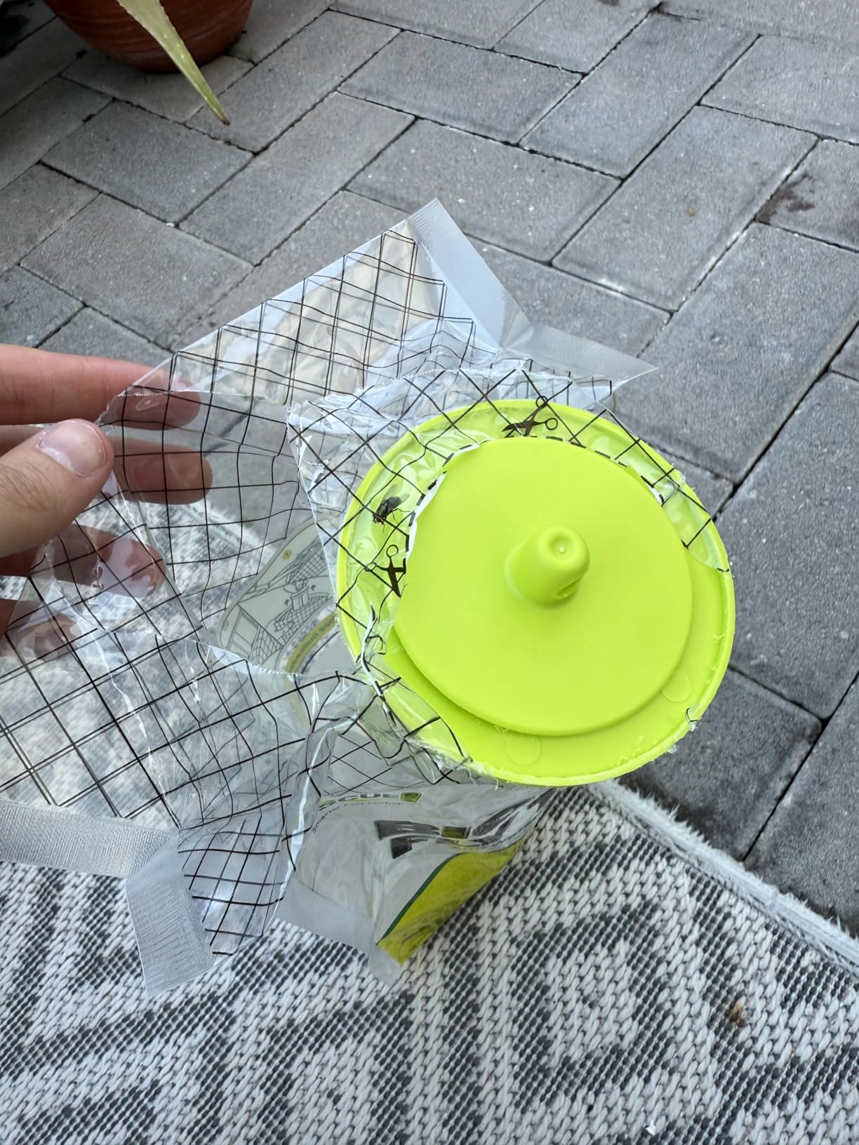 RESCUE! Big Bag Fly Trap – Disposable, Outdoor Use - 2 Traps customer photo 2