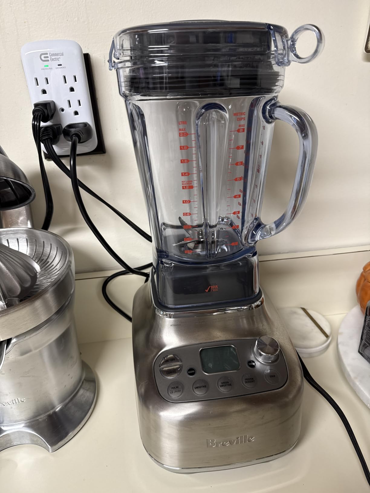 Breville BBL920BSS Super Q Blender for Kitchens, Brushed Stainless Steel customer photo 2