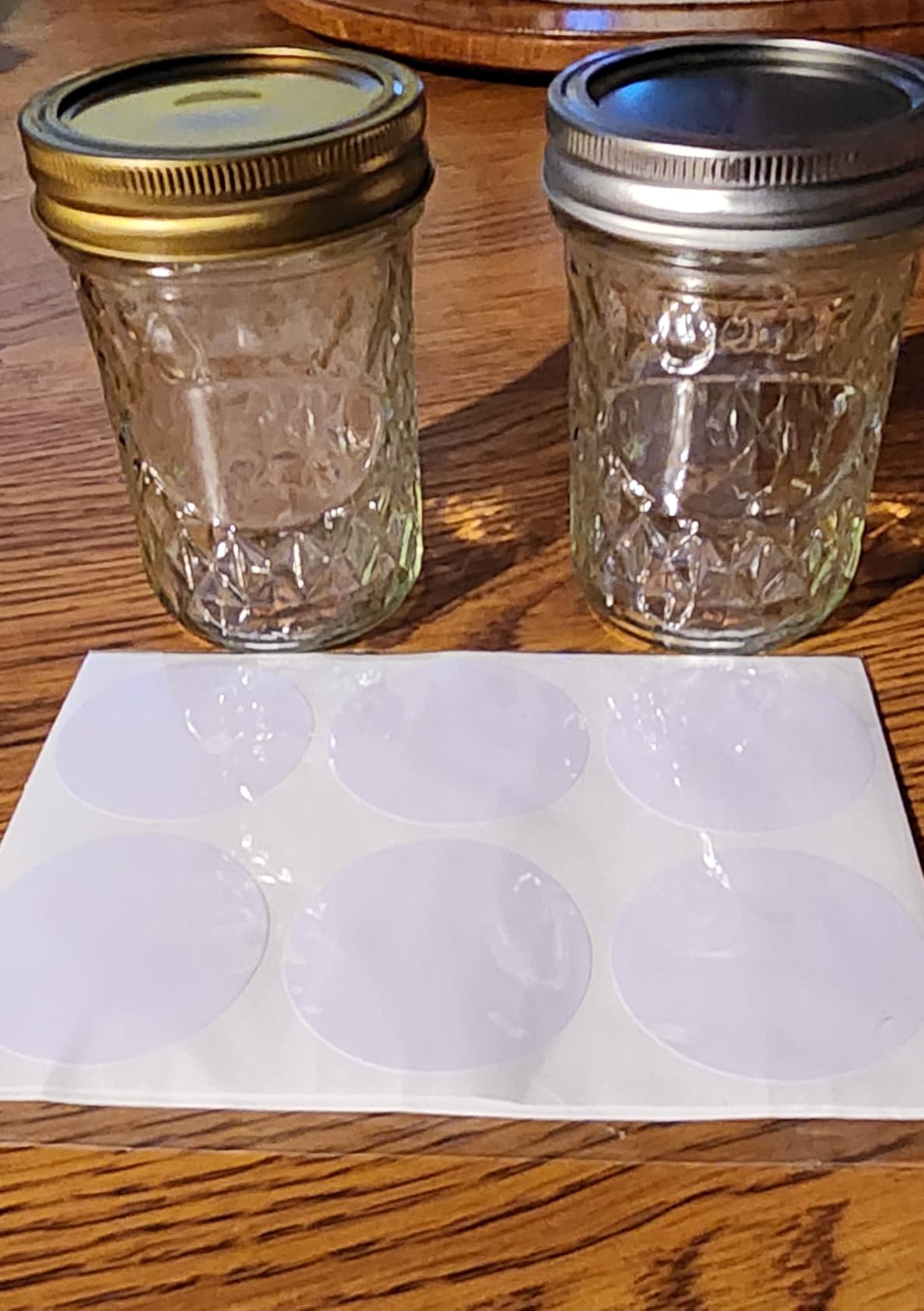 SPANLA Mason Jars 8 oz, 24 Pack Small Canning Jars 8oz Half Pint Glass jars customer photo 2