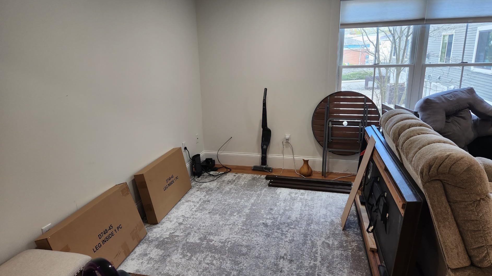 Signature Design by Ashley Extendable Dining Table, Grayish Brown, Seats 8 customer photo 1