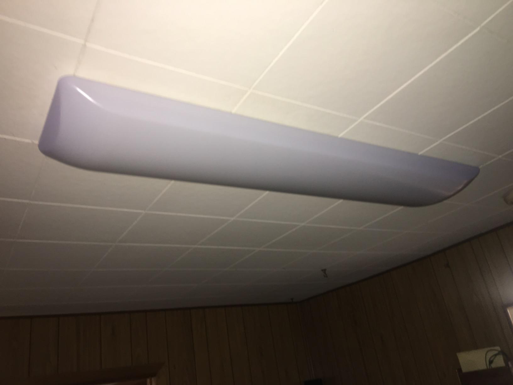 ANTLUX 4FT LED Flush Mount Puff Lights 60W, 6600 Lumens, 4000K Neutral White, 48 Inch Integrated Low Profile Flushmount Linear LED Cloud Ceiling Light Fixture for Kitchen, Laundry customer photo 1