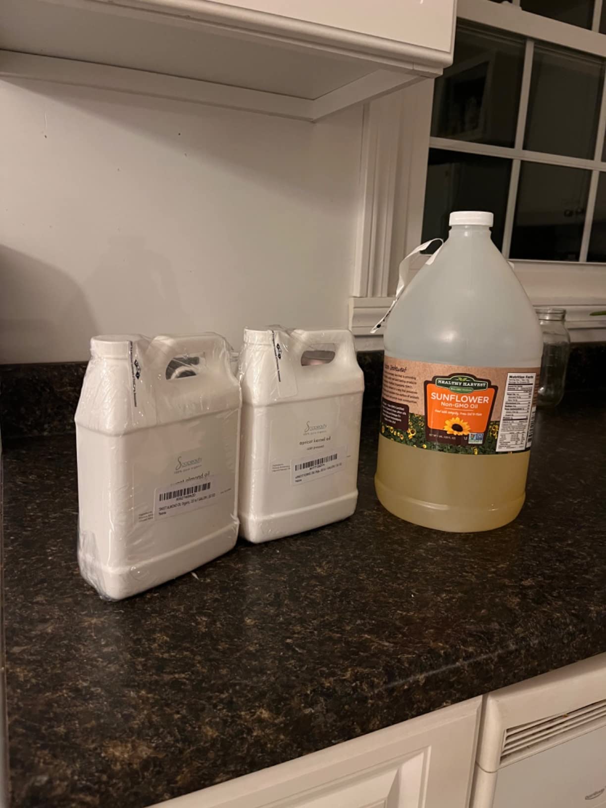 Sweet Almond Oil Cold Pressed Organic 100% Pure Natural 32 fl oz customer photo 2