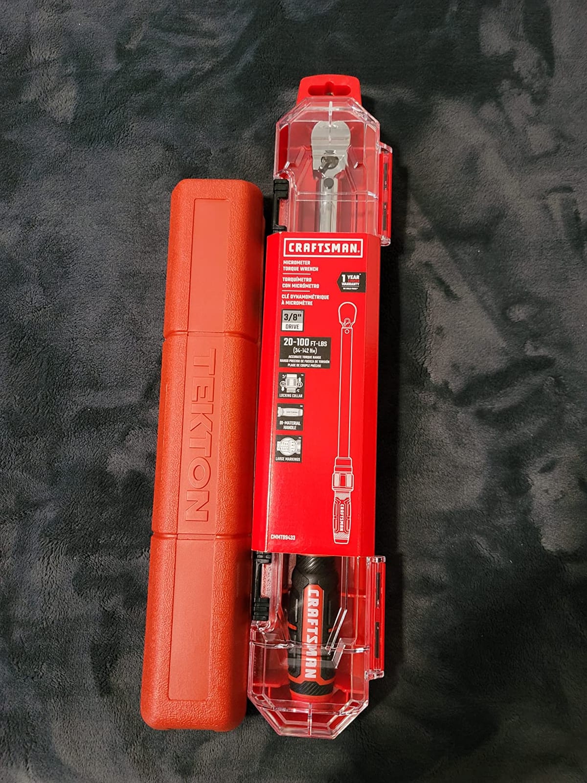 CRAFTSMAN Torque Wrench, 3/8