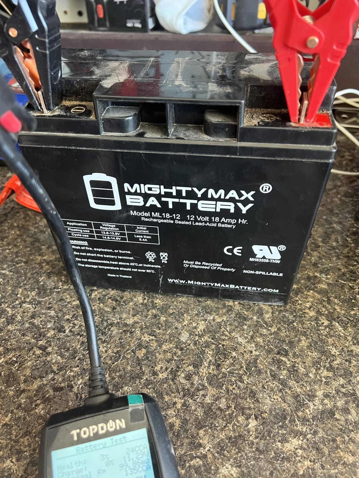 NOCO GENIUS10 10A 6/12V Smart Battery Charger, Trickle Charger & Maintainer customer photo 1