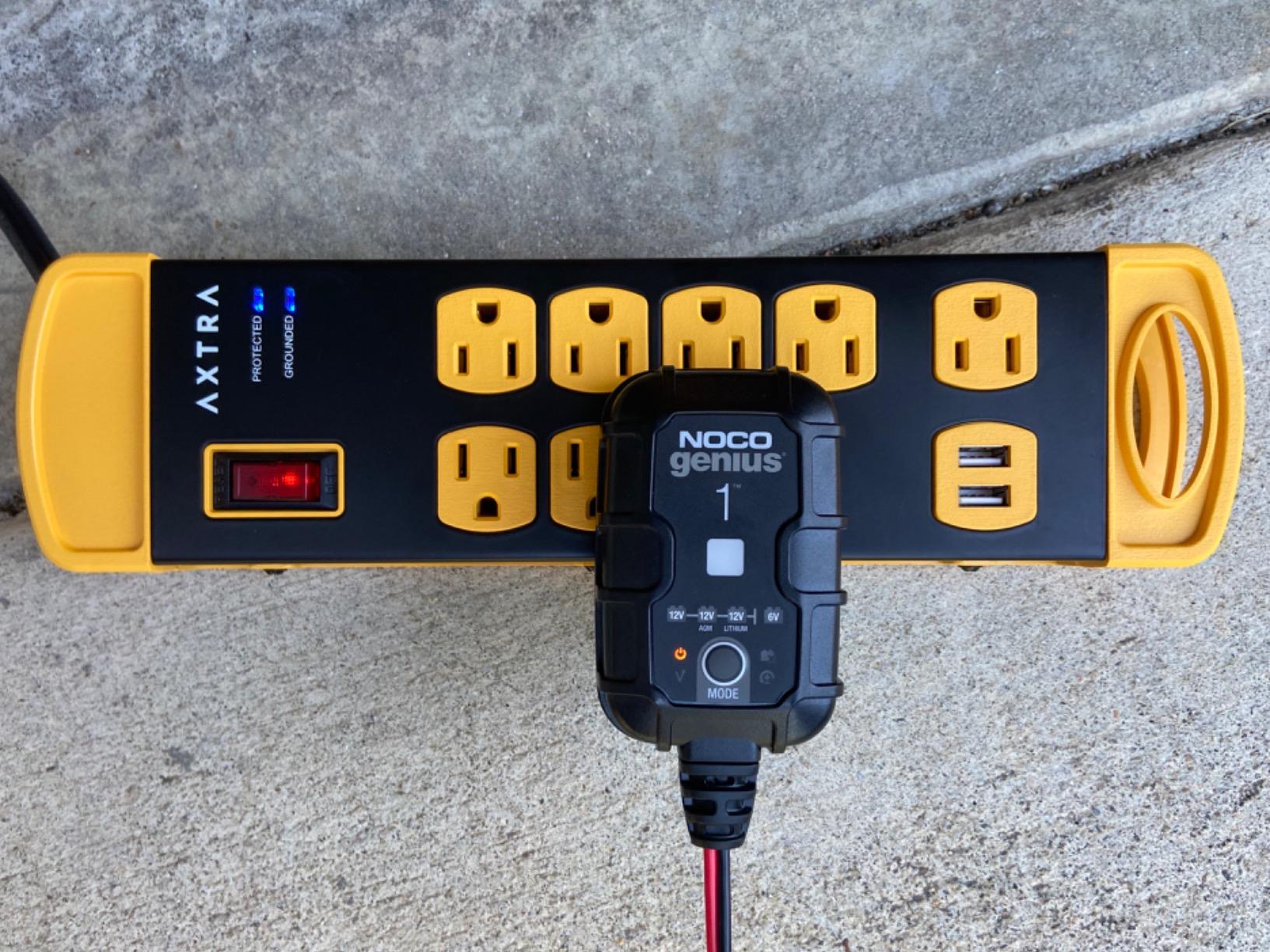 NOCO GENIUS1 1A 6/12V Smart Battery Charger, Trickle Charger & Maintainer customer photo 2