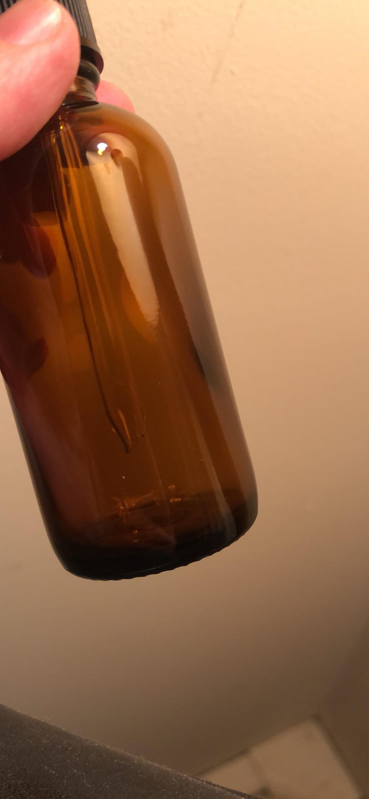Dropper Stop® 2oz Amber Glass Dropper Bottles (60mL) with Tapered Glass Droppers - Pack of 2 customer photo 2