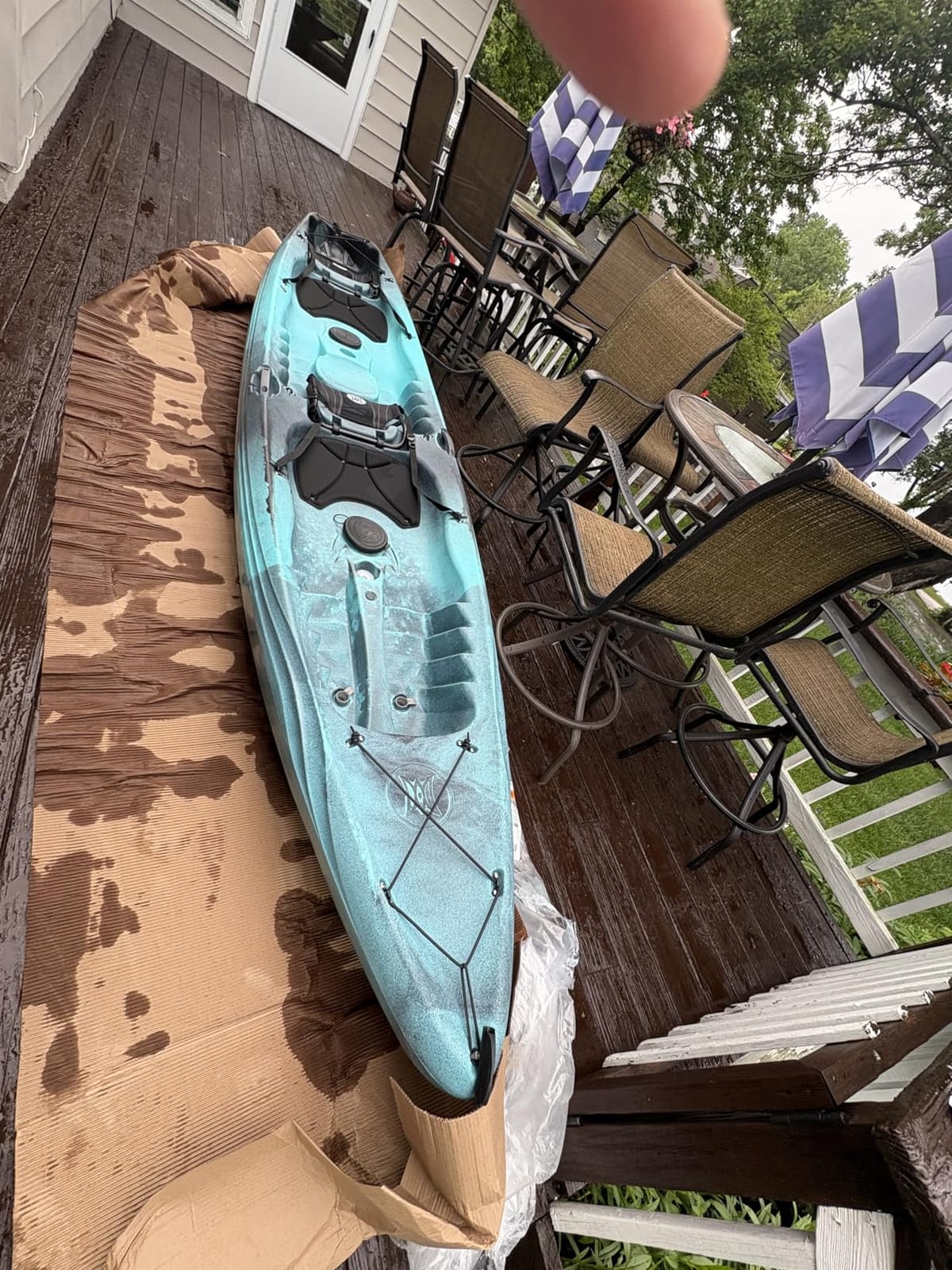 Perception Tribe 13.5 Sit on Top Tandem Kayak for All-Around Fun Large Rear Storage with Tie Downs customer photo 2