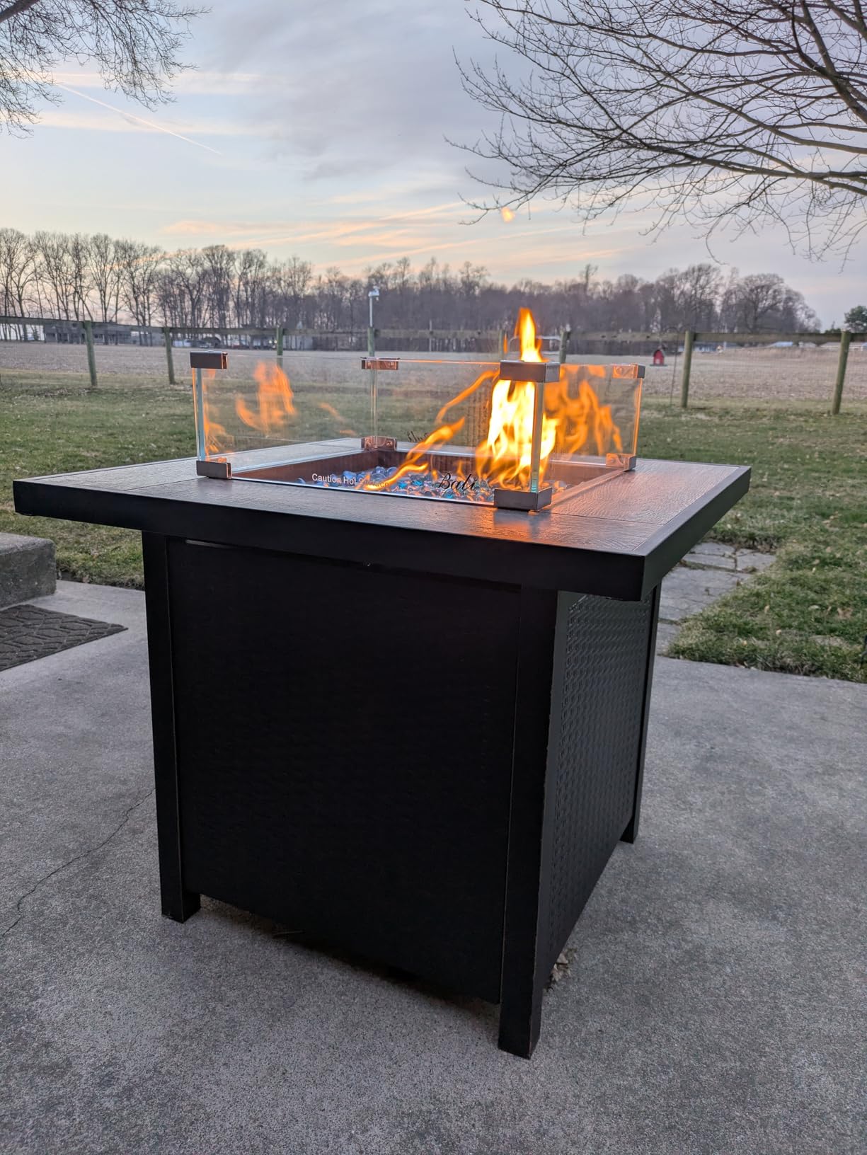 BALI OUTDOORS 50000 BTU Propane Fire Pit for Outdoor customer photo 1