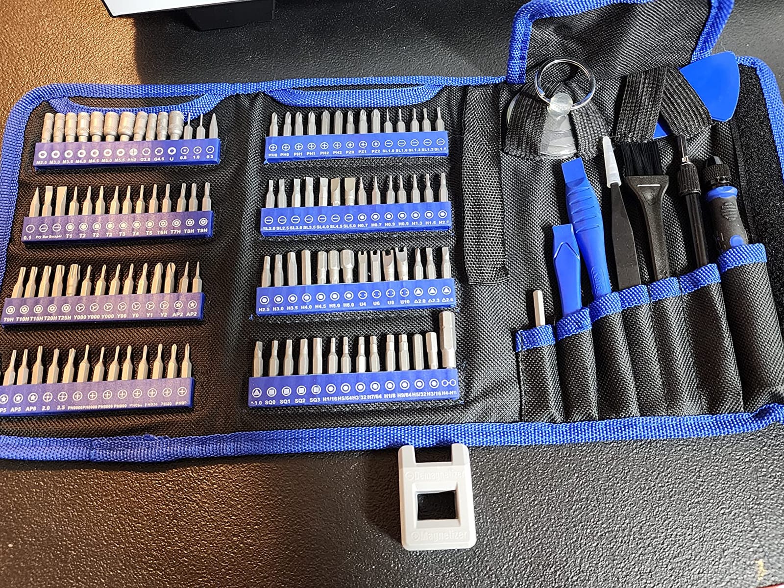 Kaisi 136 in 1 Electronics Repair Tool Kit Professional Precision Screwdriver Set Magnetic Drive Kit with Portable Bag customer photo 1