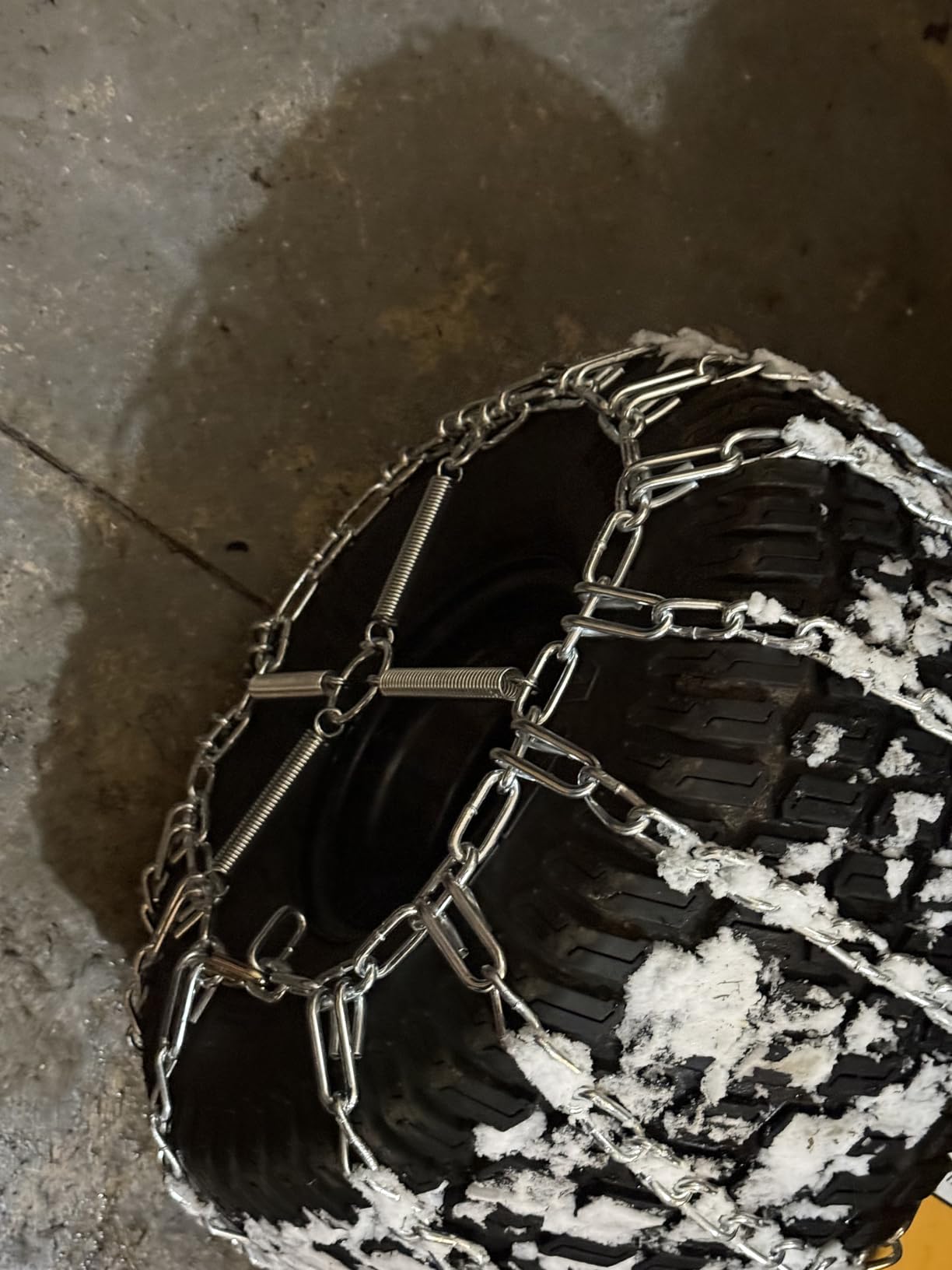 The ROP Shop Pair of 2 Link Tire Chains & Tensioners 20x10x8 customer photo 1
