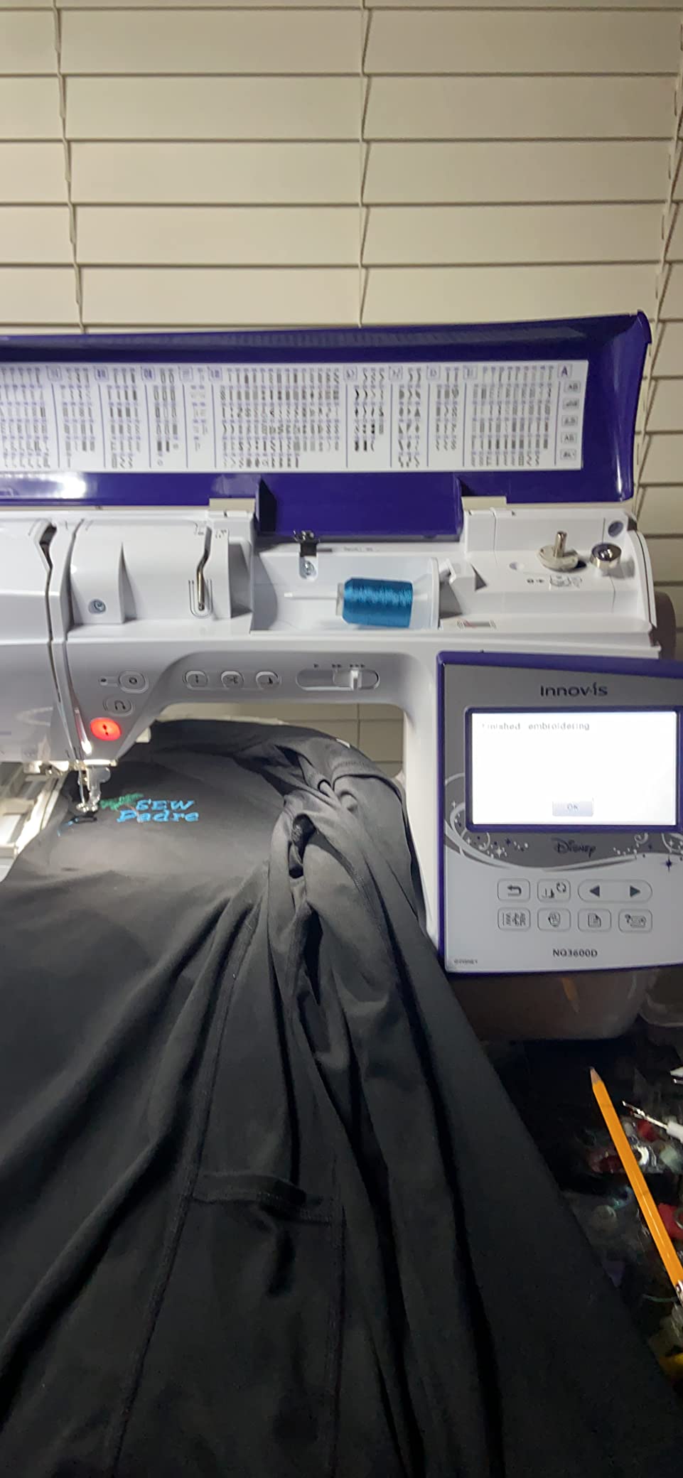 Janome Horizon Memory Craft 9850 Embroidery and Sewing Machine customer photo 1