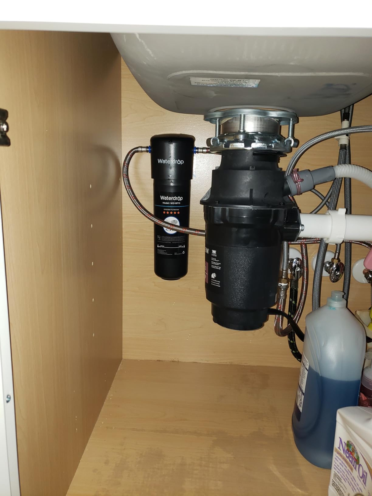 Waterdrop 10UA Under Sink Water Filter System, NSF/ANSI 42 Certified 1 Year customer photo 1