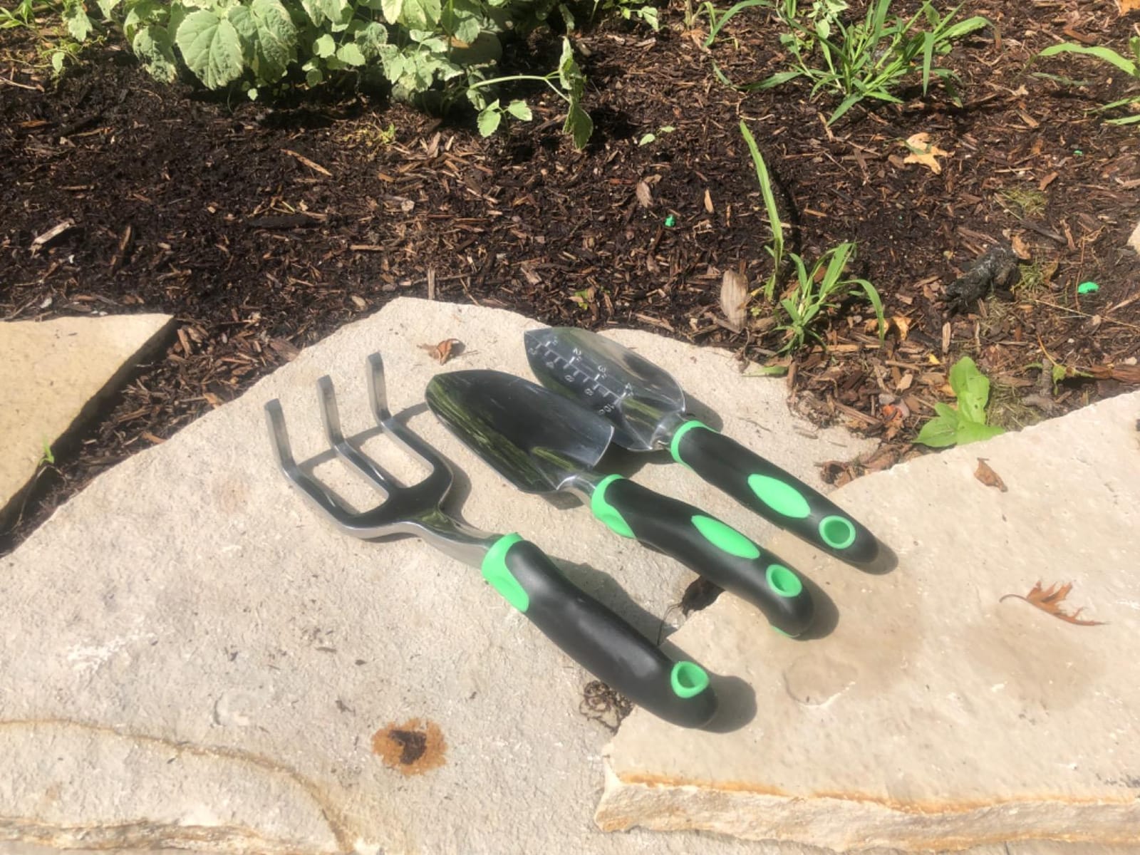 Garden Tool Set，100% Thicker Aluminum Gardening Kit,3 Pack customer photo 2
