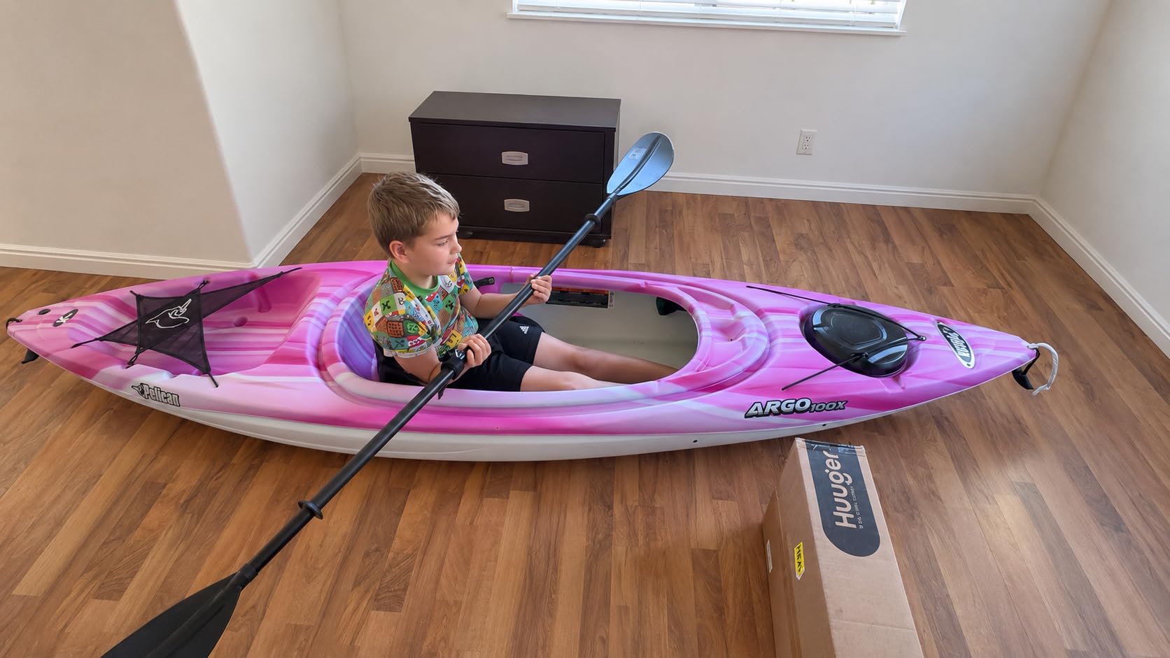 Pelican Argo 100X - Recreational Sit in Kayak - Lightweight Patented Ram-X™ Material - Ergoform™ Seating System - 10 ft customer photo 2