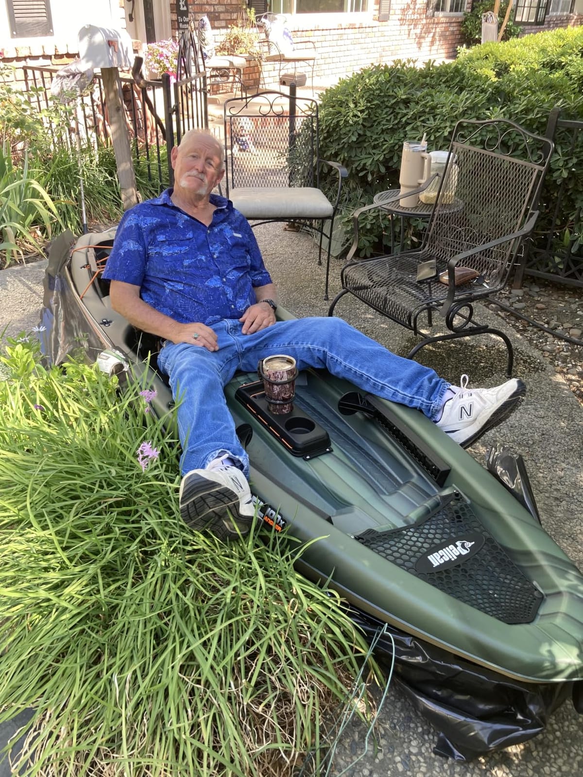 Pelican Sentinel 100X - Angler Sit on top Fishing Kayak - Lightweight - Ergolounge™ Seating System customer photo 1