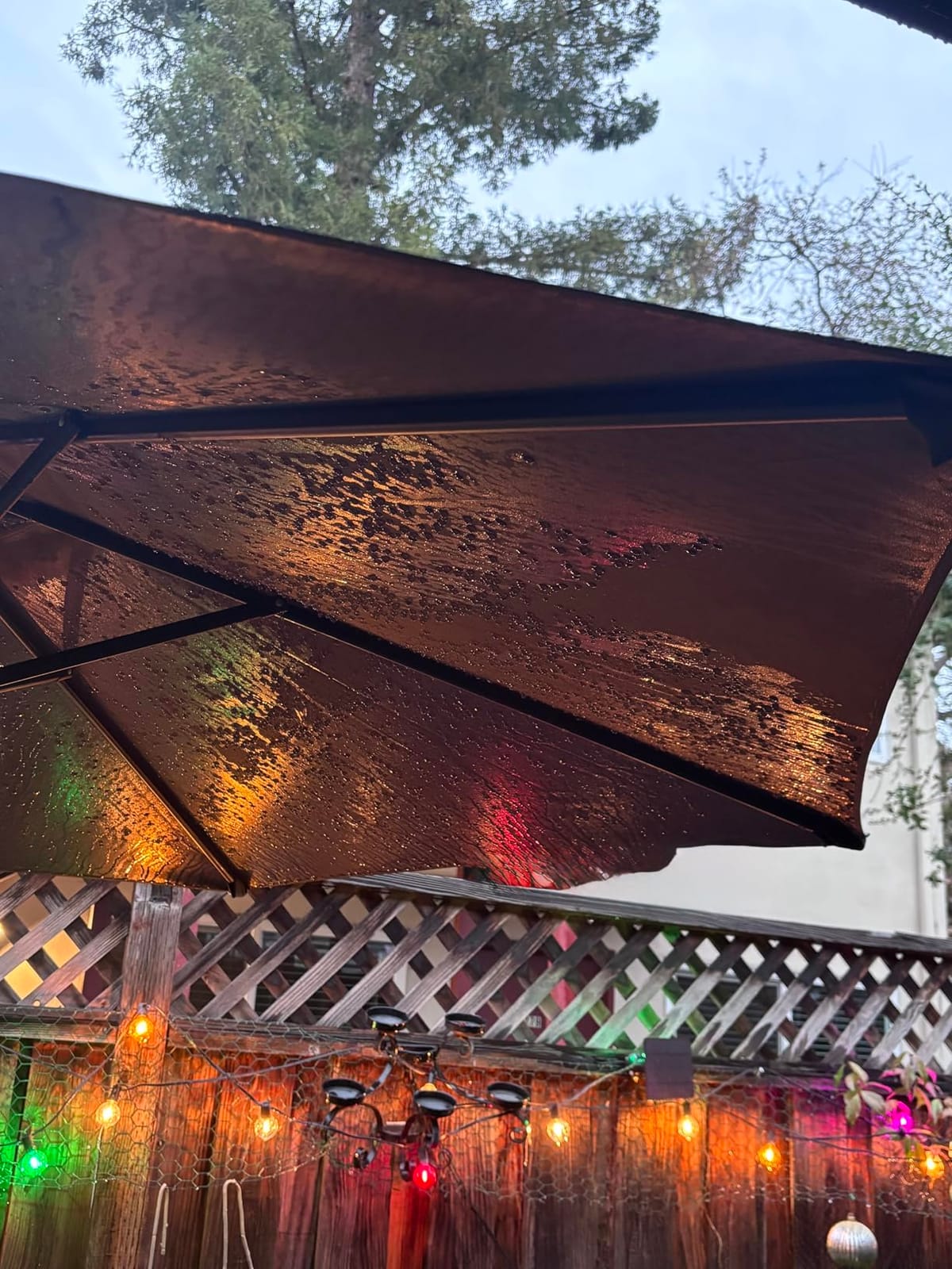Best Choice Products 7.5ft Heavy-Duty Round Outdoor Market Table Patio Umbrella w/Steel Pole, Push Button Tilt, Easy Crank Lift - Navy Blue customer photo 2